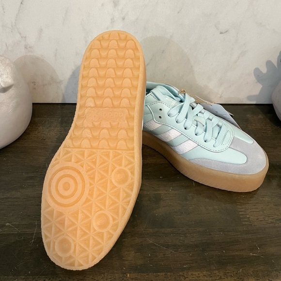 adidas Samba Sambae Almost Blue Gum Sole - Picture 8 of 8